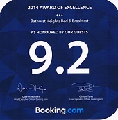 Booking.com 2014 Award of Excellence